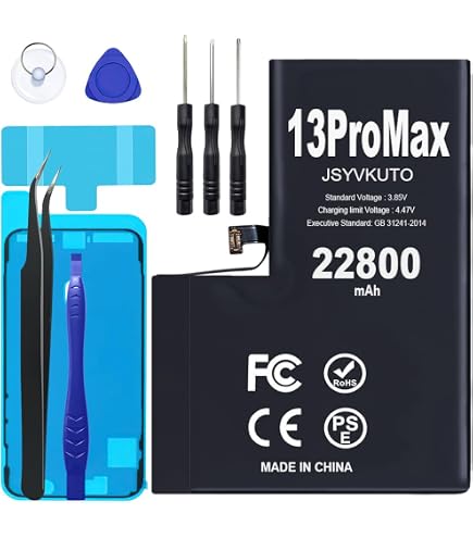 Amazon.com: XYIRMCYF 21800mAh Super Capacity Battery Compatible